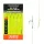 Nevis Feeder onderlijn met aasprikker Zwart 8 5st/verpakking Met oog Zonder weerhaak Feeder haak