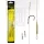 Carp Academy Special Pop Up Rig Teflon Zwart 4 2 stuks/verpakking Boiliehaak met oog en weerhaak