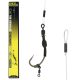 Carp Academy Spinner Rig Curved Shank Rig 2 Boiliesspinnerhaak met weerhaak en oog