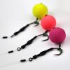 Carp Academy Spinner Rig Curved Shank Rig 6 Boiliesspinnerhaak met weerhaak en oog