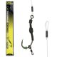 Carp Academy Spinner Rig Fat Crank 4 Boiliesspinnerhaak met weerhaak en oog