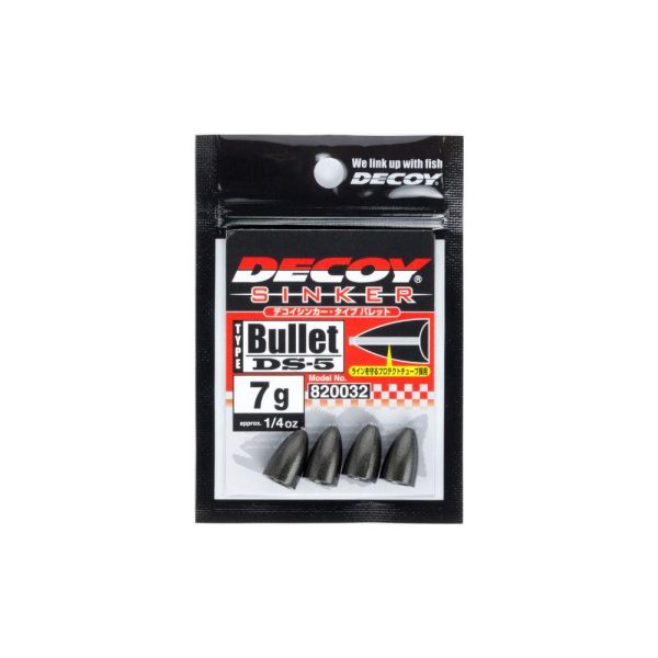 Decoy DS-5 Type Bullet 11gr Bullet Ólom 3db