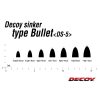 Decoy DS-5 Type Bullet 11gr Bullet Ólom 3db