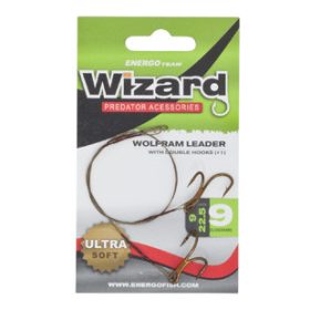 Wolfram Onderlijn Met 2-Haak 9 9Kg 2St/Pak