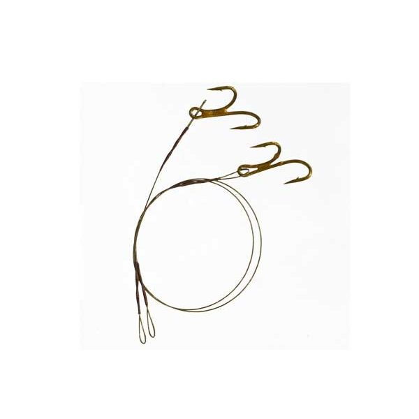 Wolfram Onderlijn Met Driehaak 9 9Kg 2St/Pak