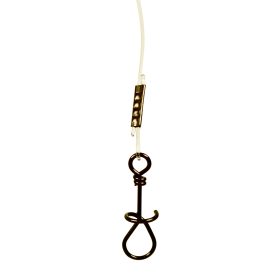 Wizard Spiraal Fluorocarbon Voorslag 25cm	15kg