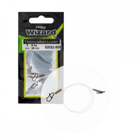   WIZARD Gemonteerde Fluorocarbon Onderlijn NEO 9KG 25CM 2ST/PK