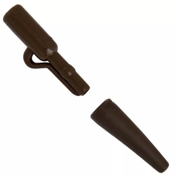 LOODCLIP MET CONISCHE RUBBEREN STOOTRAND 2X6 STUKS/VERPAKKING - Loodclip