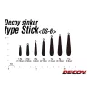 Decoy DS-6 Sinker Type Stick 1,8gr Drop Shot Ólom 6db
