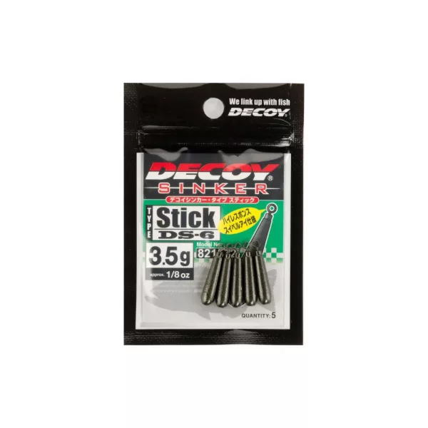 Decoy DS-6 Sinker Type Stick 7,0gr Drop Shot Ólom 4db