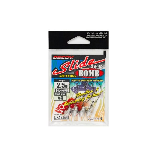 Decoy SV-45 Slide Bomb #4 2gr Offset Jig Fej 4db