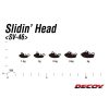 Decoy SV-46 Slidin Head 2,5gr Jig Fej Ólom 5db