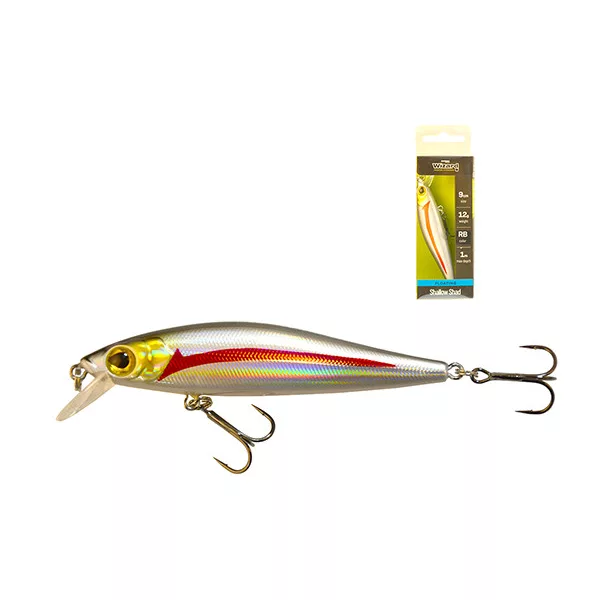 Wizard Shallow Shad Drijvend RB 9cm 12gr Wobbler