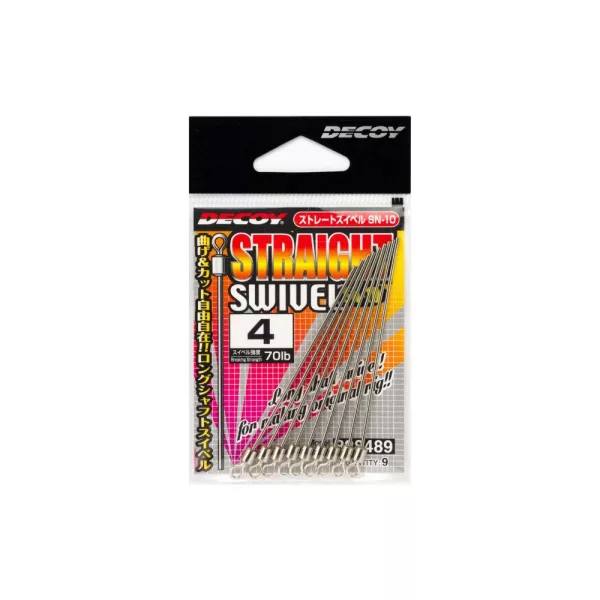 Decoy SN-10 Straight Swivel 4 Forgó 9db