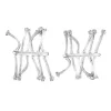 Delphin Elastische aasaanstopper 15mm transparant