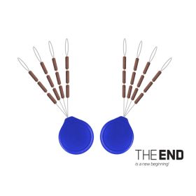 Delphin THE END Wolfraam stopper / 24 stuks 2x7mm / G-ROUND