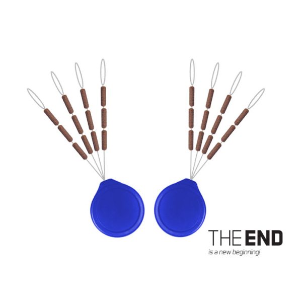 Delphin THE END Wolfraam stopper / 24 stuks 2x7mm / G-ROUND