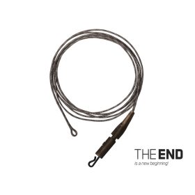 Delphin THE END Leadcore + PIN clip gebonden haak / 3st 1m