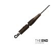 Delphin THE END Leadcore + PIN clip gebonden haak / 3st 1m
