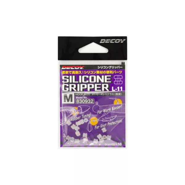 Decoy L-11 Silicone Gripper L Ütköző 12db