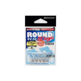 Decoy SV-52 Round Magic #3 7,0gr Jig Fej 4db