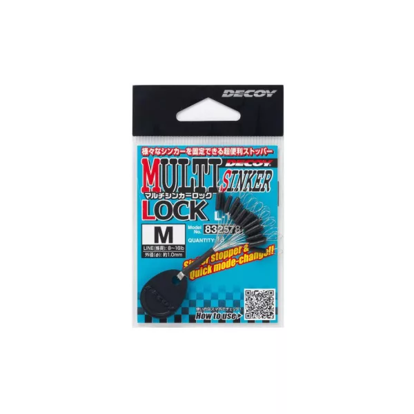 Decoy L-12 Multi Sinker Lock L Ütköző 18db