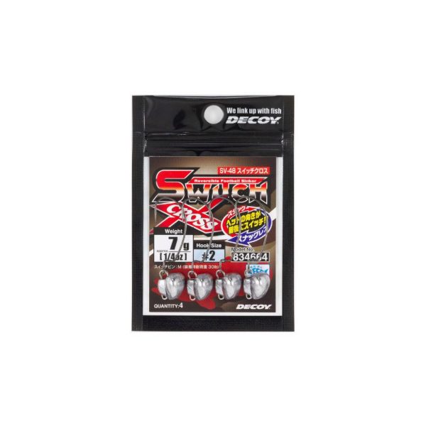 Decoy SV-48 Switch Cross #2 7gr Jig Fej 4db