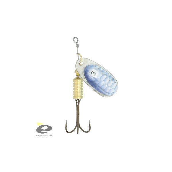 Kamasaki Tinch Spinner Blauwe Glitter Schaal 1 - 4gr