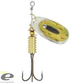   Kamasaki Falcon Spinner Zwartogig op Gouden Achtergrond 1 - 4gr