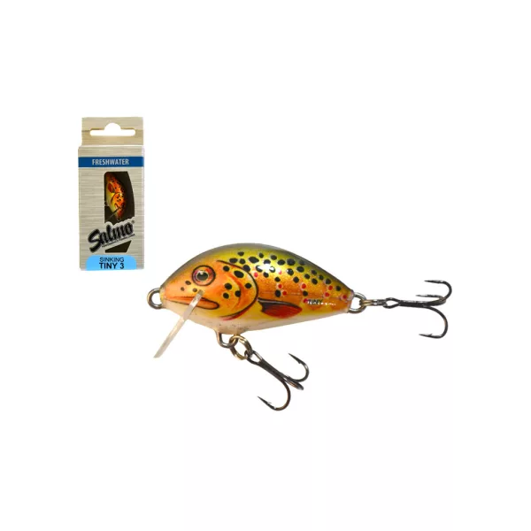 Salmo Tiny IT3S TRO 3cm 2,5gr Zinkende Wobbler