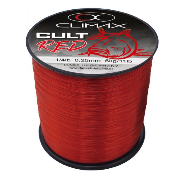 Climax Cult Carp Red Mono 1000m 0,30mm Monofil Főzsinór