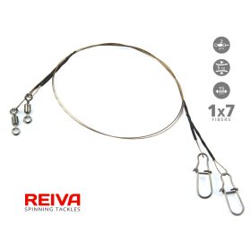 Wolfraam roofvis onderlijn 1x7 5kg 15cm