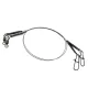 Titanium Roofdier onderlijn 2/st 30cm/0,50mm