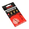 Premium wolfraam onderlijn 1x19 2/st 20cm/0,30mm Roofdier onderlijn