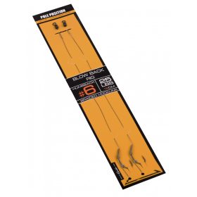   Spro Str Blow Black Rig Zwart 8 2st/verpakking Met oog Met weerhaak Gevlochten voorgeknoopte haak