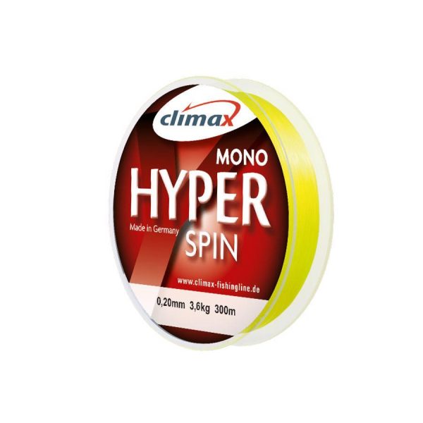 Climax Hyper Spinning Fluo Yellow 150m 0,25mm Monofil Főzsinór