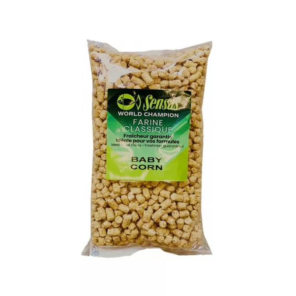 Sensas Maïspellet Baby Corn Geperste Maïspellet 1kg