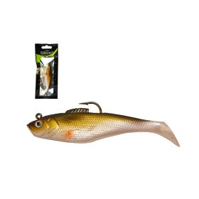Wizard Swimbait Paddle Shad Realgold 7,62cm Rubbervis