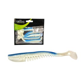 Wizard Ruthless Minnow Blauw 10cm Rubbervis 5db