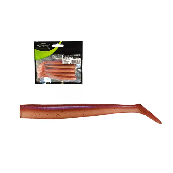 Wizard Stick Minnow Rose 9cm Kunstaas 5 stuks