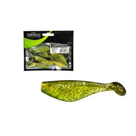 Wizard Blink Shad Groen 6cm Rubbervis 10db