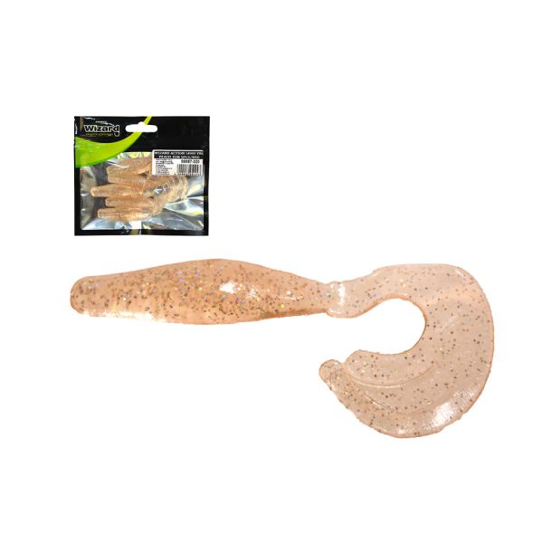 Wizard Action Shad Pro Peach Plastic Kunstaas 7 stuks 5 stuks