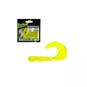 Wizard Harpex Twist Larva Clear-Green 5cm Kunstaas 10 stuks