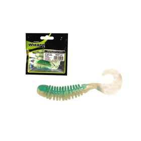 Wizard Harpex Power Twister Green 6cm Kunstaas 5st