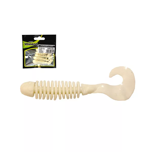 Wizard Harpex Power Twister White 6cm Kunstaas 5st