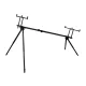 Rodpod Delphin RPX 4 BlackWay voor 3 hengels