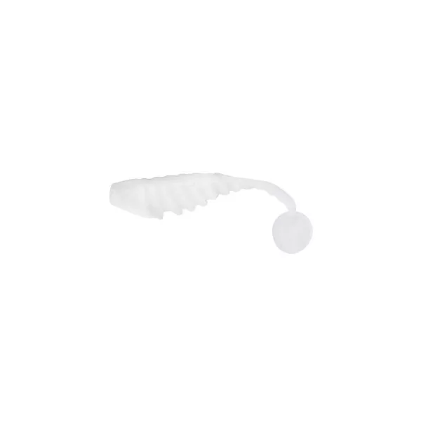L&K FLOATING SHAD 4.5 CM 5 STUKS/PAK KLEUR: W - Rubber kunstaas