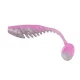 L&K FLOATING SHAD 6 CM 5 STUKS/PAK KLEUR:PINK - Rubber kunstaas