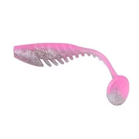   L&K FLOATING SHAD 10 CM 3 STUKS/PAK KLEUR: PINK - Rubber kunstaas