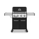 Broil King Baron 440 Gázgrill 65,2x44,4cm Fekete